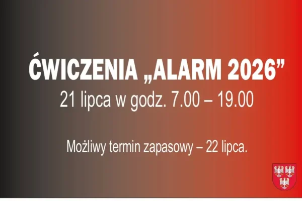 Ogólnopolskie ćwiczenia alarmowania ludności „ALARM 2026” już we wtorek