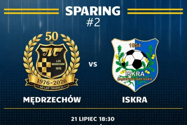 Mędrzechów: sparing z Iskrą Dąbrówki Breńskie już we wtorek