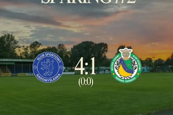 Mecz kontrolny: Dąbrovia przegrywa z Radomyślanką 4:1