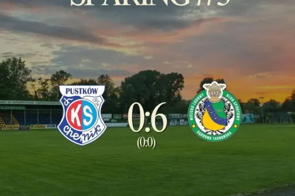 Dąbrovia rozgromiła Chemik Pustków 6:0 w meczu kontrolnym