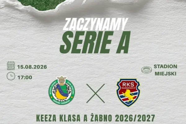 Keeza Klasa A Żabno: Rezerwy Dąbrowy Tarnowskiej inaugurują sezon meczem z RKS Radgoszcz