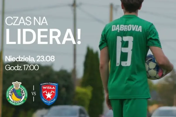 Dąbrovia podejmie lidera V ligi – Wisłę Czarny Dunajec