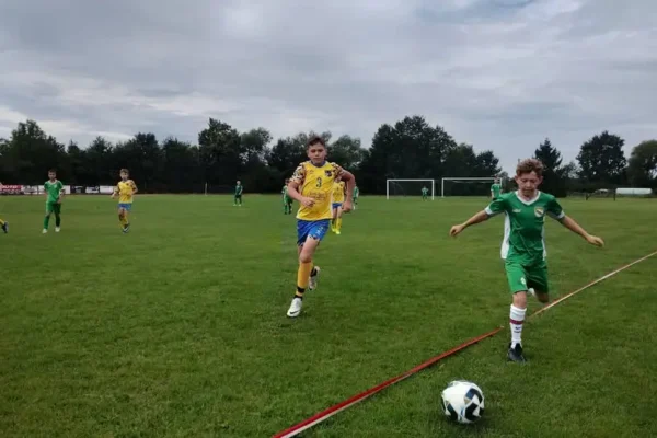 Młodziki wygrywają sparing z Wisłą II Szczucin 6:4