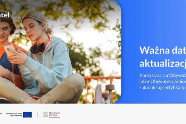 mObywatel: ważna aktualizacja certyfikatów do 5 sierpnia – sprawdź, co musisz zrobić