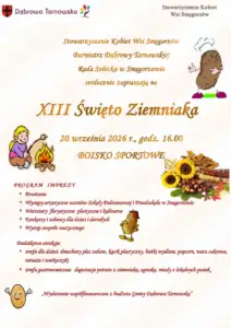XIII Święto Ziemniaka w Smęgorzowie – 20 września 2026