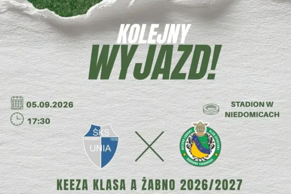 II drużyna Lewiatana Dąbrowa Tarnowska zagra na wyjeździe z Unią Niedomice