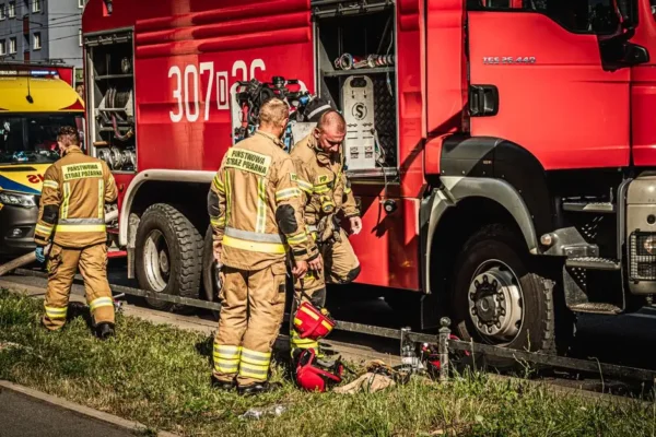 OSP Nieczajna Górna w KSRG: poświęcenie remizy i ślubowanie MDP