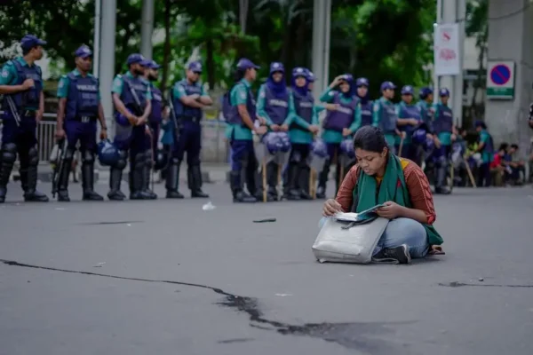 Policjant z Dąbrowy Tarnowskiej czytał „Dziady” podczas Narodowego Czytania