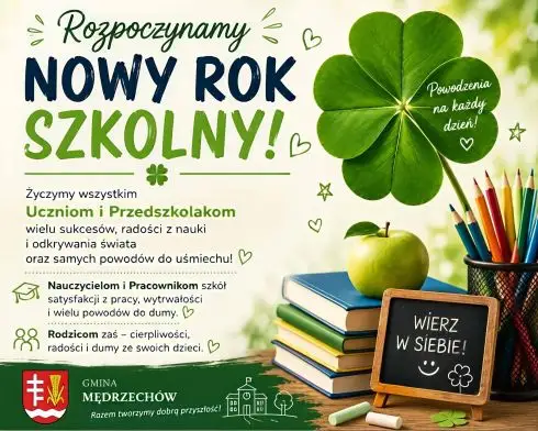 Gmina Mędrzechów przygotowana na nowy rok szkolny 2026/2027